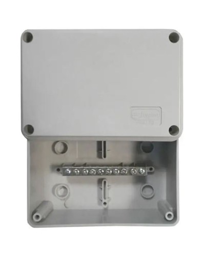 Коробка (КУП) JBS210 210х150х100, 8 вых, IP55 (44016KP): Коробка уравнивания потенциалов (КУП), 8х12мм,14 зажимов в Керчи