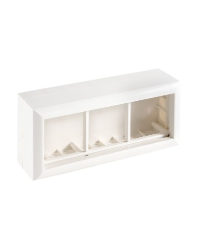 Коробка на 3 модуля для механизмов 45х45мм SM45/6 (72946): Коробка для механизмов в Керчи
