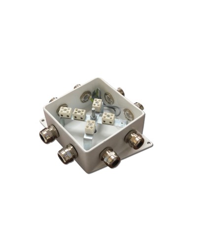 КМ-О (10к)-IP66-120х120, пять вводов: Коробка монтажная огнестойкая в Керчи