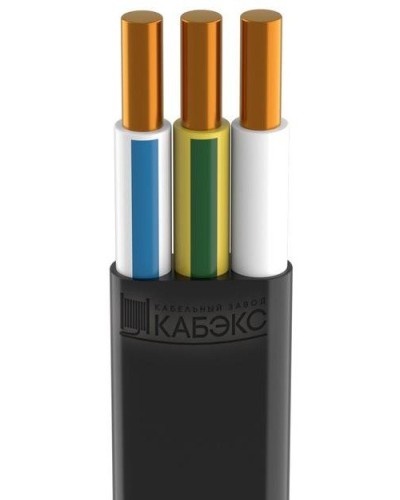 ВВГ-Пнг(А)-LS 3х4 ОК (N PE) 0,66кВ Кабэкс (ТХМ00070641). Кабель силовой, не распространяющий горение, не содержащих галогенов. Кабэкс в Керчи