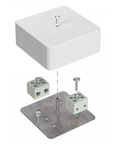 Коробка огнестойкая 75х75х30 (40-0450-FR6.0-4). Коробка огнестойкая для открытой установки. Промрукав в Керчи