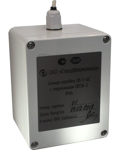 ZB-5-QC с DRTB-2 исп.01. Монтажная зонная коробка. Спецавтоматика, Москва в Керчи