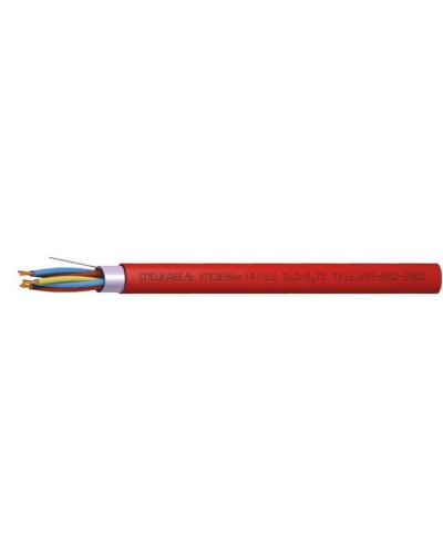 КПСВЭВнг(А)-LS 4х2х1,5 (Спецкабель). Кабель симметричный для систем сигнализации и управления, групповой прокладки, с пониженным дымо- и газовыделением. Спецкабель в Керчи