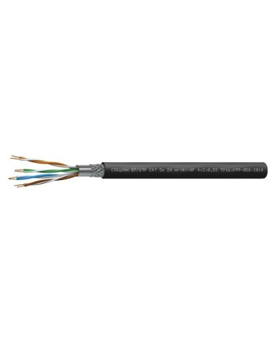 СПЕЦЛАН SF/UTP Cat 5e ZH нг(А)-HF 1х2х0,52. Кабель «витая пара» (LAN) для структурированных систем связи. Спецкабель в Керчи