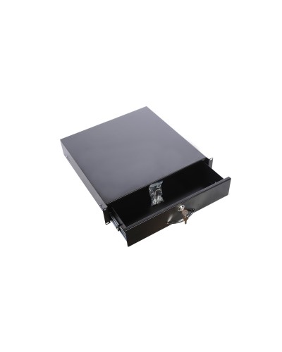 ТСВ-Д-2U.450-9005. Полка (ящик) для документации 2U. ЦМО в Керчи